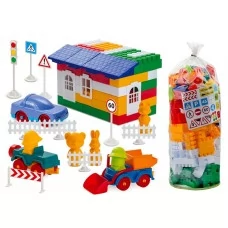Конструктор Лидер №5 Colorplast 1-054 200 деталей