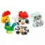 Перший конструктор для малят Поїзд тваринок LEGO DUPLO My First, 19 деталей 10412 Перший конструктор для малят Поїзд тваринок LEGO DUPLO My First, 19 деталей 10412