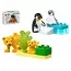 Конструктор LEGO DUPLO Town Семейства диких животных: Пингвины и львы, 10 деталей 10442