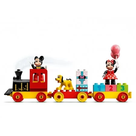 Конструктор LEGO DUPLO Disney Потяг до дня народження Міккі та Мінні, 22 деталі 10941