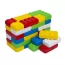 Конструктор большие блоки Mega Brick Bamsic №4, 25,5 см, сборные элементы, BAMSIC 115/27