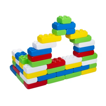 Конструктор большие блоки Mega Brick Bamsic №4, 25,5 см, сборные элементы, BAMSIC 115/27 Конструктор большие блоки Mega Brick Bamsic №4, 25,5 см, сборные элементы, BAMSIC 115/27