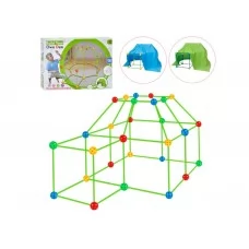 Конструктор каркасная палатка 2020-36A, сборная конструкция из трубок и шариков,2 вида (цена за 1шт)