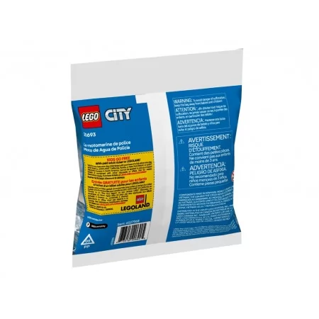 Конструктор LEGO City Полицейский катер, 29 деталей 30693 Конструктор LEGO City Полицейский катер, 29 деталей 30693