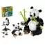 Конструктор LEGO Creator 3 в 1 Дикие животные: Семейство панд, 626 деталей 31165