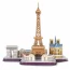 3D пазл CubicFun City Line Париж MC254h