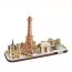 3D пазл CubicFun City Line з LED-підсвіткою Париж L525h