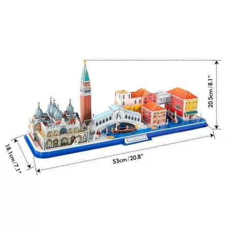 3D пазл CubicFun City Line Венеция MC269h 3D пазл CubicFun City Line Венеция MC269h