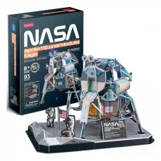3D пазл CubicFun NASA Лунный модуль Орел миссии Аполлон-11 DS1058h 