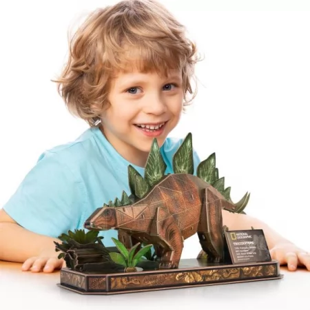 3D пазл CubicFun National Geographic Dino Стегозавр DS1054h 