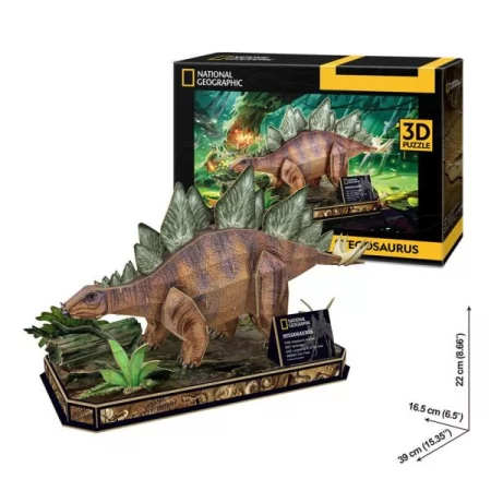 3D пазл CubicFun National Geographic Dino Стегозавр DS1054h 