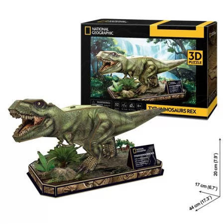 3D пазл CubicFun National Geographic Dino Тираннозавр Рекс DS1051h