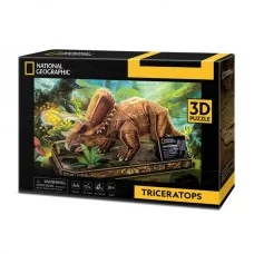 3D пазл CubicFun National Geographic Dino Трицератопс DS1052h 