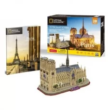 3D пазл CubicFun National Geographic Нотр Дам де Пари DS0986h 