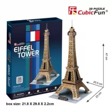 3D пазл CubicFun Эйфелева башня C044h 