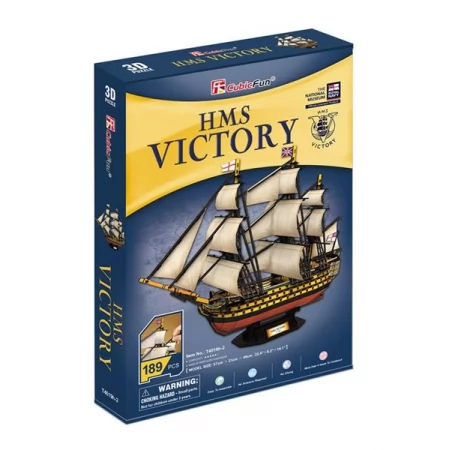 3D пазл CubicFun Корабль HMS Victory T4019h 3D пазл CubicFun Корабль HMS Victory T4019h