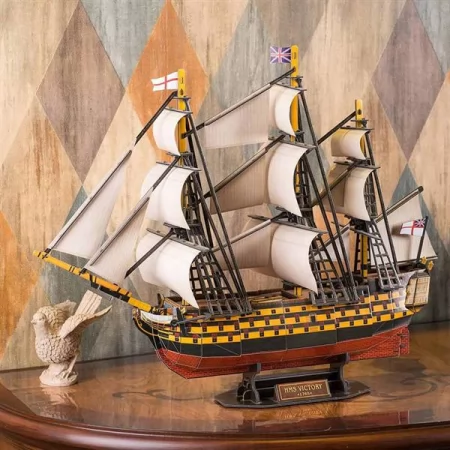 3D пазл CubicFun Корабль HMS Victory T4019h 3D пазл CubicFun Корабль HMS Victory T4019h