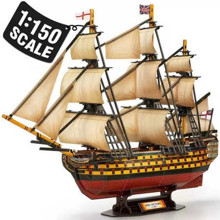 3D пазл CubicFun Корабль HMS Victory T4019h 3D пазл CubicFun Корабль HMS Victory T4019h