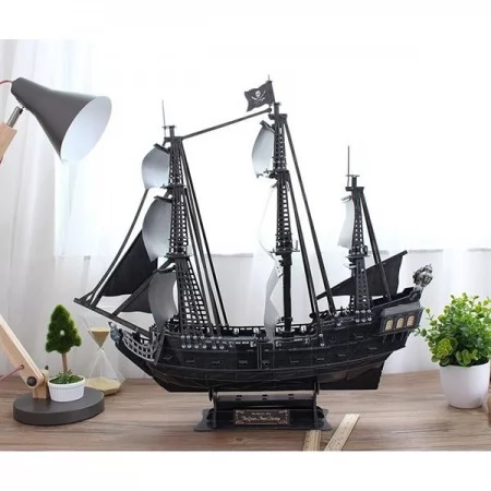 3D пазл CubicFun Корабль Черной Бороды Месть Королевы Анны большой T4018h 3D пазл CubicFun Корабль Черной Бороды Месть Королевы Анны большой T4018h