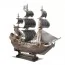 3D пазл CubicFun Корабль Месть Королевы Анны T4005h