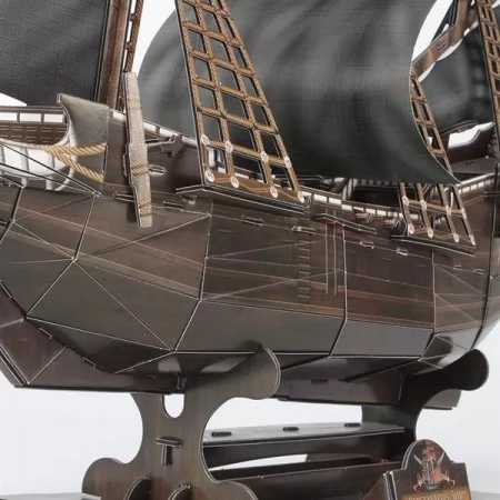 3D пазл CubicFun Корабль Месть Королевы Анны T4005h