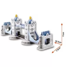 3D пазл CubicFun Мини Тауэрский мост S3010h 