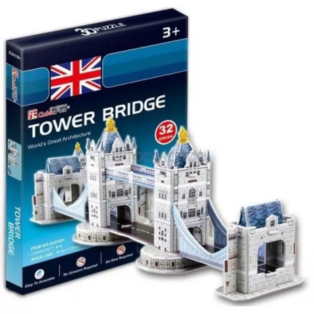 3D пазл CubicFun Мини Тауэрский мост S3010h 3D пазл CubicFun Мини Тауэрский мост S3010h