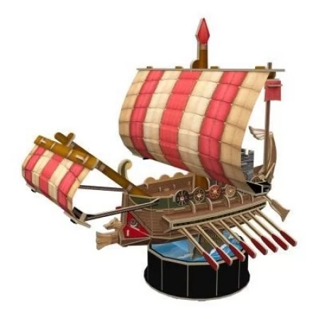 3D пазл CubicFun Римський бойовий корабель T4032h