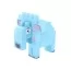 Baby Blocks конструктор Сафарі - слон Wader 41502