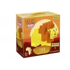 Baby Blocks конструктор Сафари – лев Wader 41503