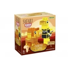 Baby Blocks конструктор Сафари - страус и  верблюд Wader 41504