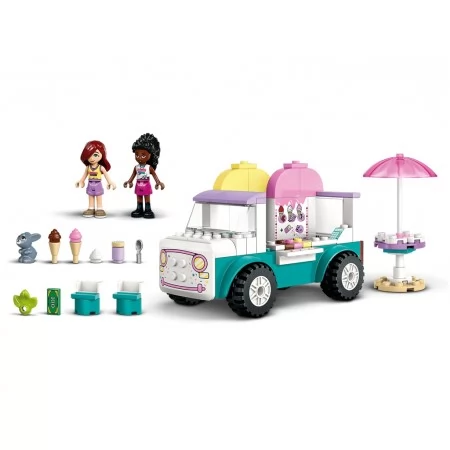 Конструктор LEGO Friends Хартлейк-Сіті Фургон із морозивом, 92 деталей 42644