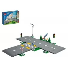 Конструктор LEGO City Дорожные пластины, 112 деталей 60304 Конструктор LEGO City Дорожные пластины, 112 деталей 60304