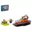 Конструктор LEGO City Човен пожежної бригади, 144 деталі 60373