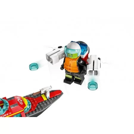 Конструктор LEGO City Човен пожежної бригади, 144 деталі 60373 Конструктор LEGO City Човен пожежної бригади, 144 деталі 60373