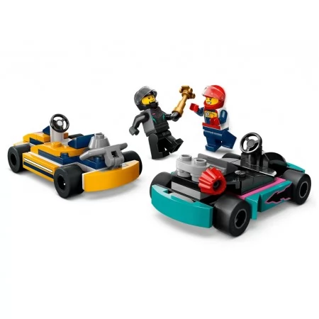 Конструктор LEGO City Картинги и гонщики, 99 деталей 60400