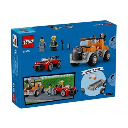 Конструктор LEGO City Эвакуатор и ремонт спортивных авто, 101 деталей 60435 Конструктор LEGO City Эвакуатор и ремонт спортивных авто, 101 деталей 60435