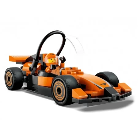 Конструктор LEGO City Пилот F1 с автомобилем для гонки McLaren, 86 деталей 60442