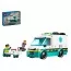 Конструктор LEGO City Скорая помощь, 184 детали 60451