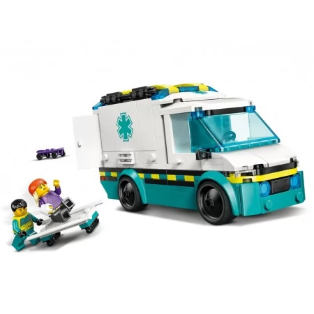 Конструктор LEGO City Скорая помощь, 184 детали 60451