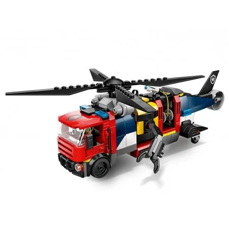 Конструктор LEGO City Ремикс вертолетов, пожарных машин и подлодок, 874 детали 60462