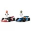 Конструктор LEGO City Автогонки F1 команд Williams Racing и Haas F1, 92 детали 60464