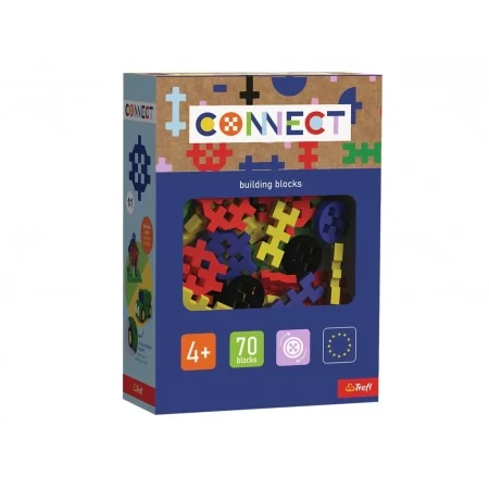 Конструктор Trefl Connect Boys, 70 элементов 61987