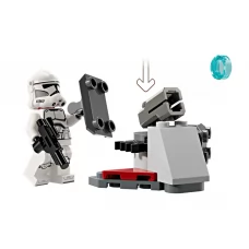 Конструктор LEGO Star Wars Клоны-пехотинцы и боевой дроид Боевой набор, 215 деталей 75372