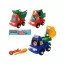 Конструктор на шурупах Стройтехніка 14 см 826 B, з інструментами, BabyToys
