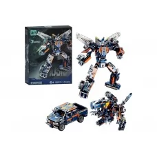 Конструктор 3 в 1 робот-динозавр-машина 88033A, 844 деталі