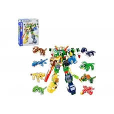 Конструктор 8 в1 Dinosaur Robot BB011, 791 деталей, динозавры + робот