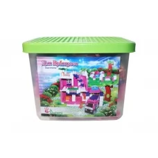 Конструктор Будинок принцеси TM Doloni Toys 013888-08 170 деталі У пластиковому коробі (35х27 см) Конструктор Будинок принцеси TM Doloni Toys 013888-08 170 деталі У пластиковому коробі (35х27 см)