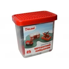 Конструктор Вертолетная площадка TM Doloni Toys 013888-31 86 деталей