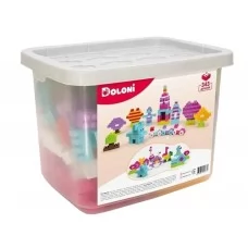 Конструктор город Набор для девочек, 343 детали, Doloni Toys 013999-02